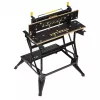 Dailidės darbo stalas Stanley STST83800-1 bambukinis juodai geltonas 625 mm