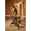 Dailidės darbo stalas Stanley STST83800-1 bambukinis juodai geltonas 625 mm