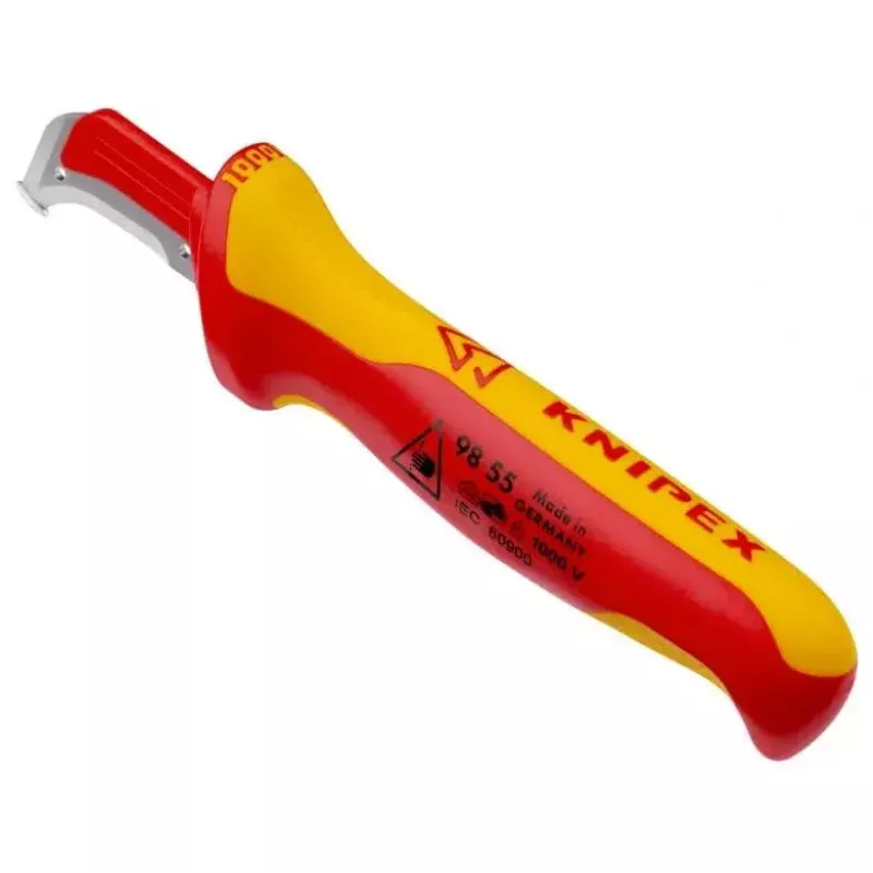 Pjovimo peilis Knipex 98 55 SB raudonas geltonas