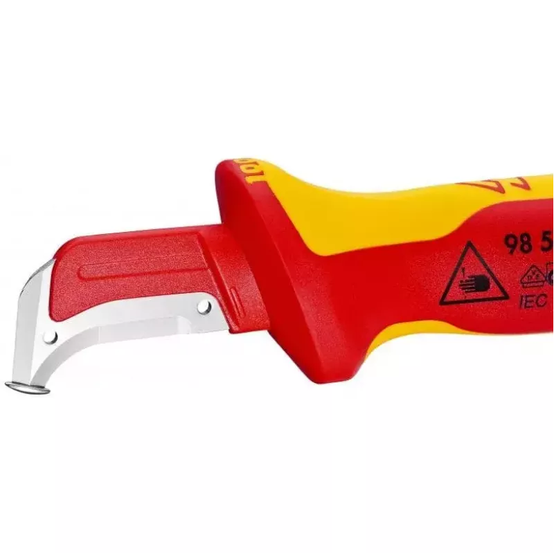 Pjovimo peilis Knipex 98 55 SB raudonas geltonas