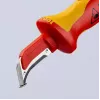 Pjovimo peilis Knipex 98 55 SB raudonas geltonas