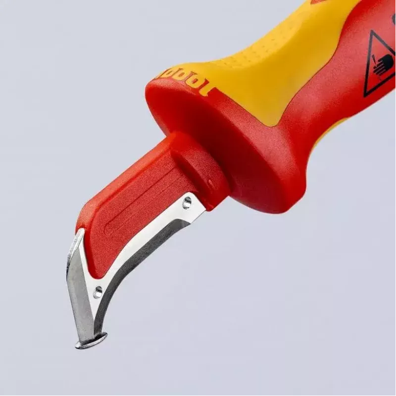 Pjovimo peilis Knipex 98 55 SB raudonas geltonas