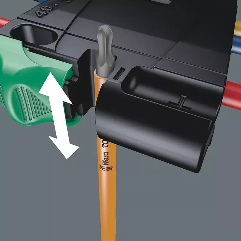 L formos TORX raktų rinkinys Wera 967/9 TX BO (TX8–TX40)