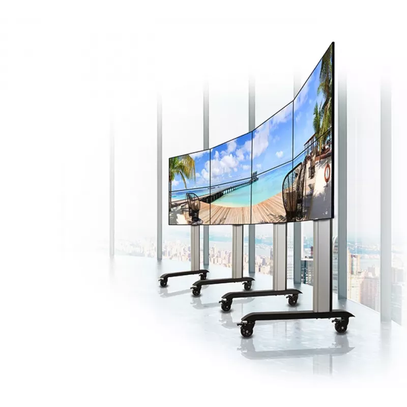 Kampo reguliavimo jungtis B-Tech BT8390 45° sukimasis juoda