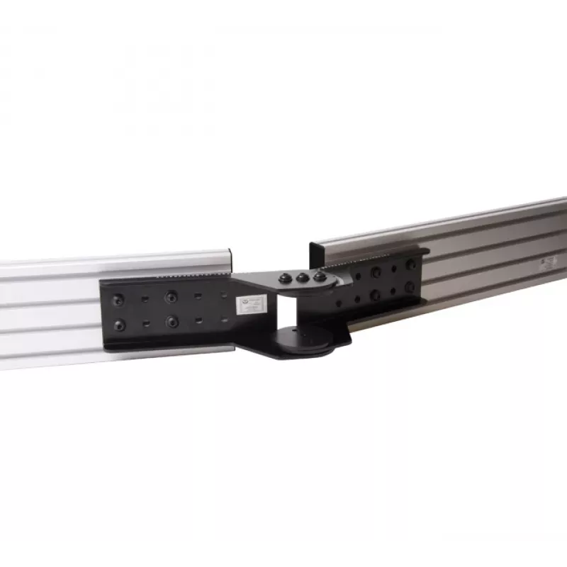 Kampo reguliavimo jungtis B-Tech BT8390 45° sukimasis juoda