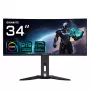 GIGABYTE MO34WQC2 34 colių OLED WQHD lenktas žaidimų monitorius – 3440 x 1440, 240 Hz, 0,03 ms, KVM, 250 cd/m², FreeSync Premium Pro, DisplayHDR True Black 400, HDMI 2.1, DisplayPort 1.4