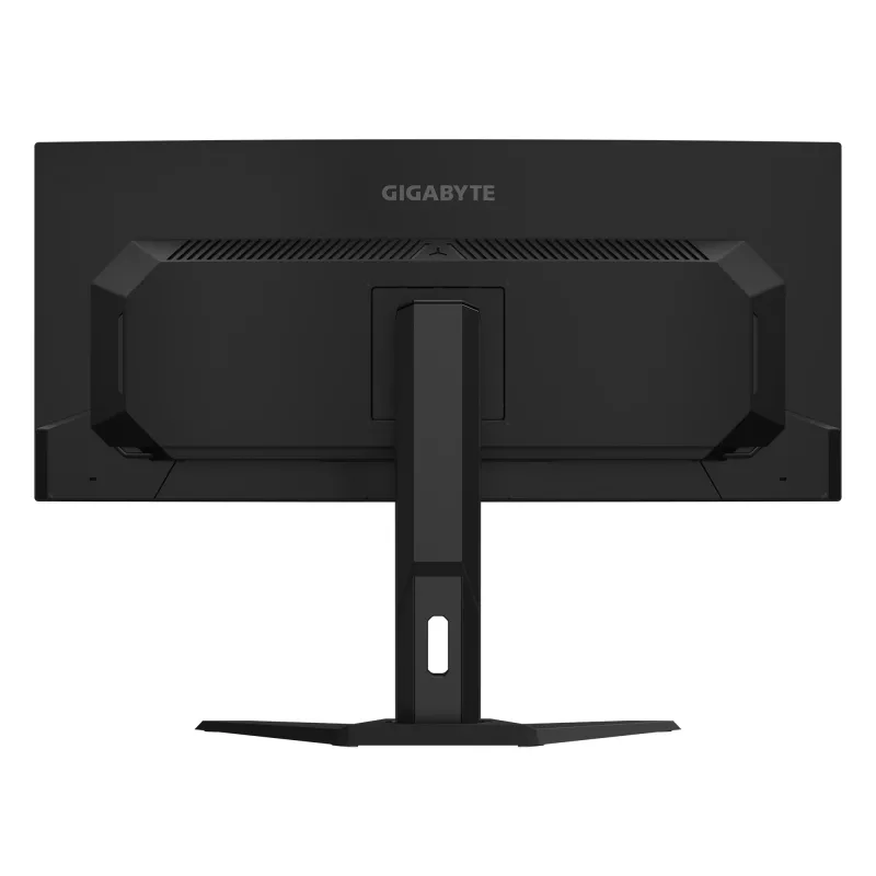 GIGABYTE MO34WQC2 34 colių OLED WQHD lenktas žaidimų monitorius – 3440 x 1440, 240 Hz, 0,03 ms, KVM, 250 cd/m², FreeSync Premium Pro, DisplayHDR True Black 400, HDMI 2.1, DisplayPort 1.4