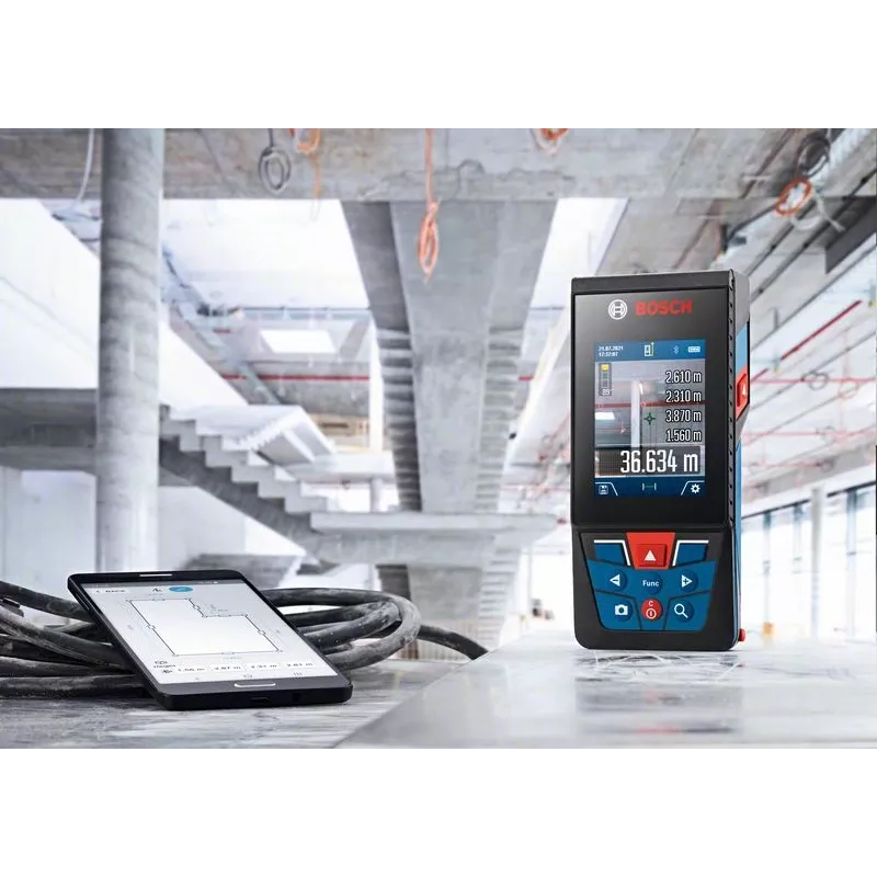 Lazerinis nuotolio matuoklis Bosch GLM 150-27 C Professional, IP54, 210 g