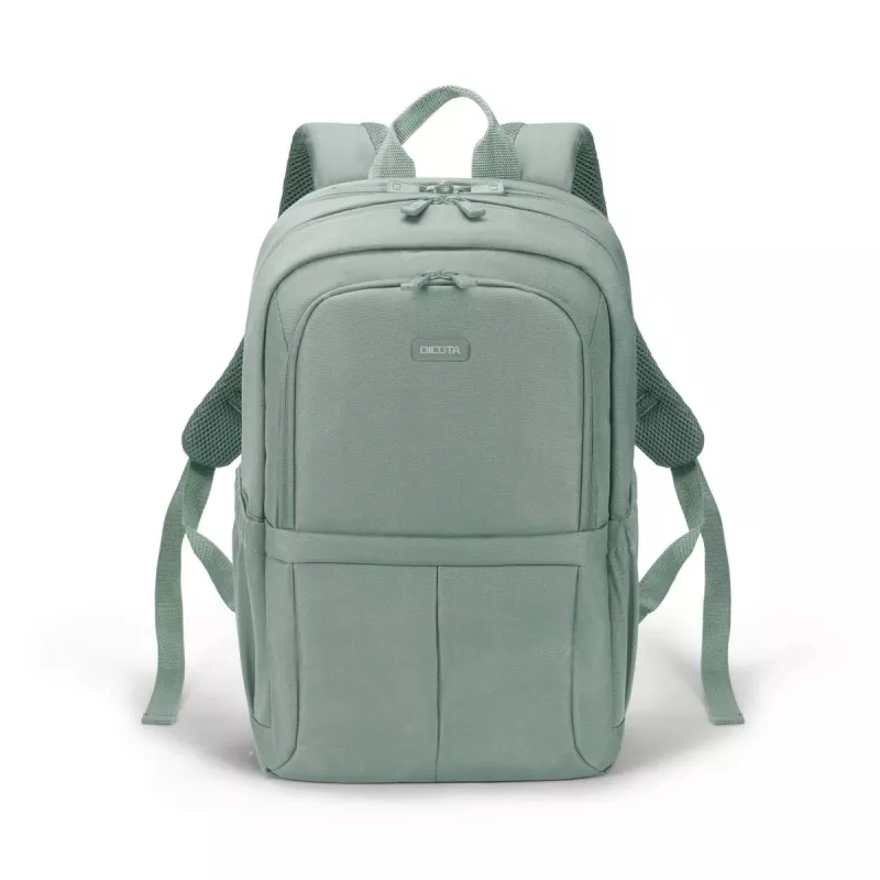 DICOTA Eco Backpack Scale kuprinė nešiojamam kompiuteriui 13-15.6 colių, pilka, iš perdirbto PET