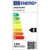 Statybinis prožektorius Ansmann FL100W-AC juodas LED 100 W 12000 lm