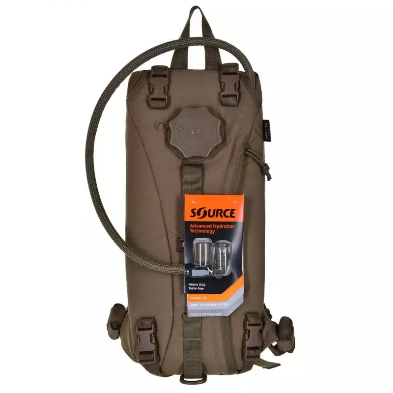 Hidratacinis maišas Source Tactical 3L modelis 4000330203 – gertuvė lauko ir taktiniam naudojimui
