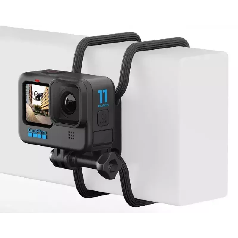 GoPro Flexible Grip Mount laikiklis visoms HERO kameroms, juodas plastikas