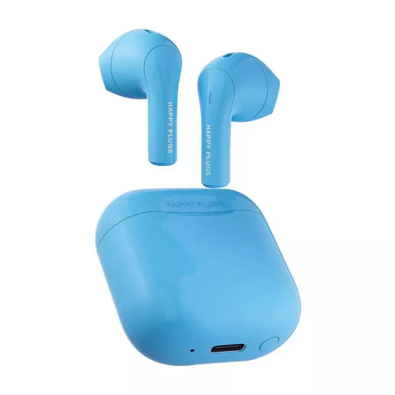 Ausinės Happy Plugs JOY True Wireless Stereo (TWS) į ausis, Bluetooth, 20–20000 Hz, Mėlyna