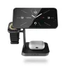 ZENS Office Charger Pro 3 juodas belaidis greitas įkroviklis 3 įrenginiams