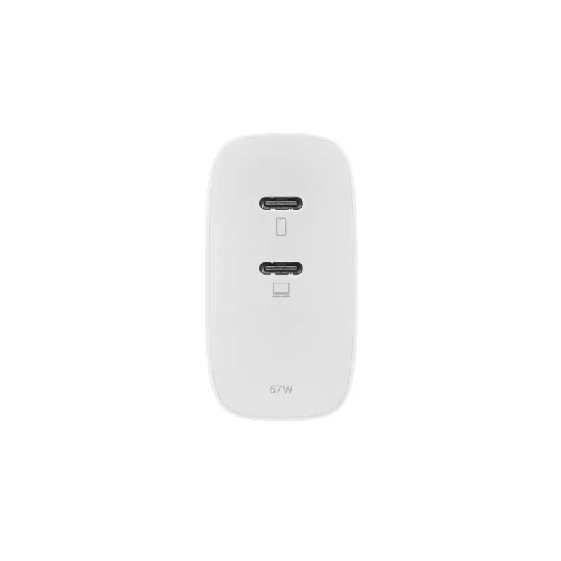 Mobiliojo įrenginio įkroviklis Native Union FAST-PD67-WHT-INT 2 USB Type-C greitasis įkrovimas