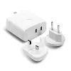 Mobiliojo įrenginio įkroviklis Native Union FAST-PD67-WHT-INT 2 USB Type-C greitasis įkrovimas