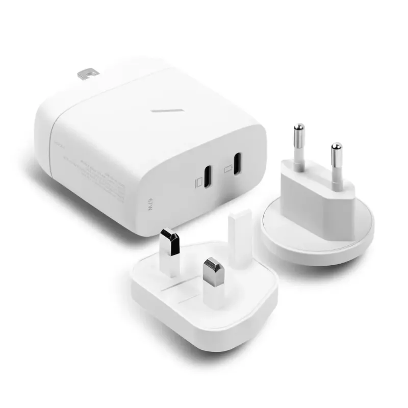 Mobiliojo įrenginio įkroviklis Native Union FAST-PD67-WHT-INT 2 USB Type-C greitasis įkrovimas