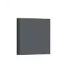AQARA Smart Wall Switch H1 EU (be neutralaus laido, dvigubas jungiklis) WS-EUK02-G, Pilka - ZigBee sieninis jungiklis su dviem relėmis