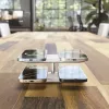 ZENS Quattro Wireless Charger Pro 4 Baltas belaidis įkroviklis