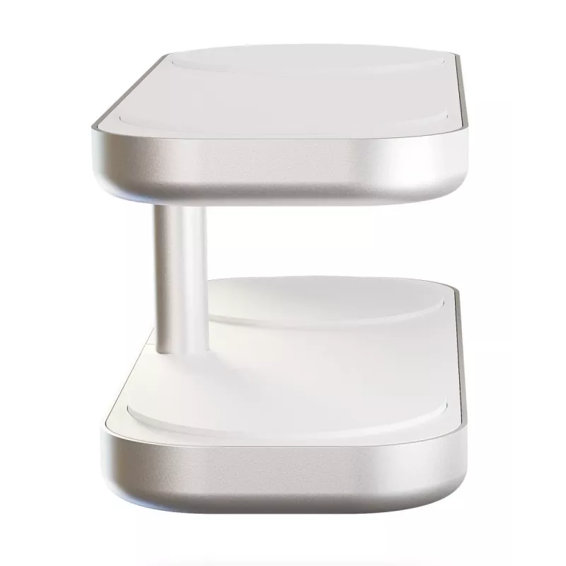 ZENS Quattro Wireless Charger Pro 4 Baltas belaidis įkroviklis