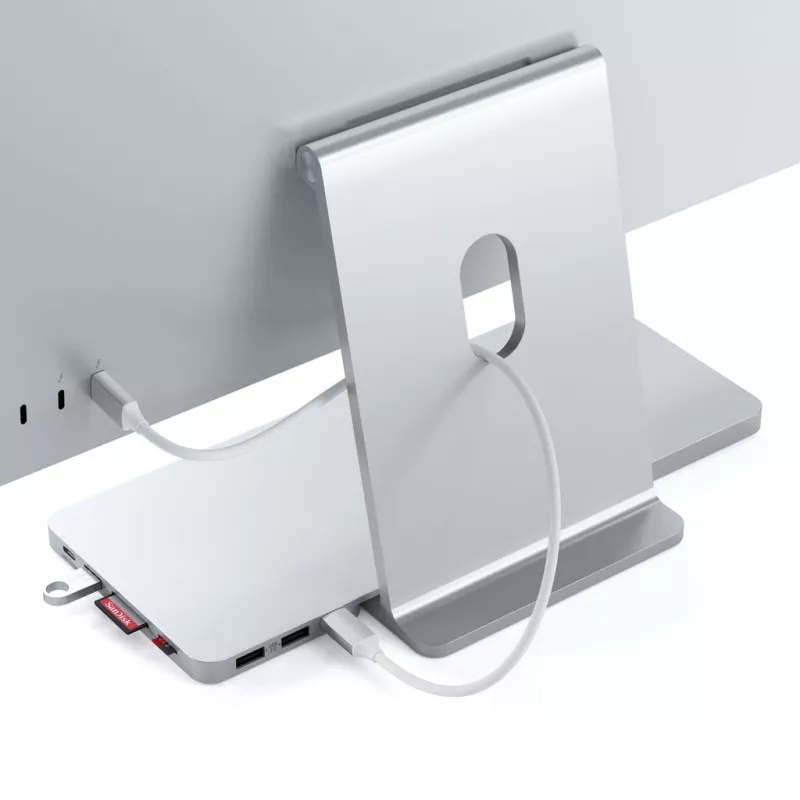 SATECHI USB-C Slim Dock 24 inch iMac – USB 3.2 Gen 2 / 3.1 Gen dokų stotelė