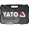 Mechaniko įrankių rinkinys Yato YT-39009 – 68 dalių, 1/4 colio pavara, juodas dėklas