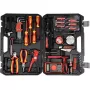 Mechaniko įrankių rinkinys Yato YT-39009 – 68 dalių, 1/4 colio pavara, juodas dėklas