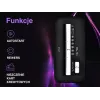 Smulkintuvas TRACER Edge10L kryžminis pjovimas, 10 lapų talpa, 6 mm pjūvis, 10 L krepšelis, juodas