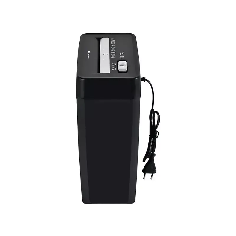 Smulkintuvas TRACER Edge10L kryžminis pjovimas, 10 lapų talpa, 6 mm pjūvis, 10 L krepšelis, juodas