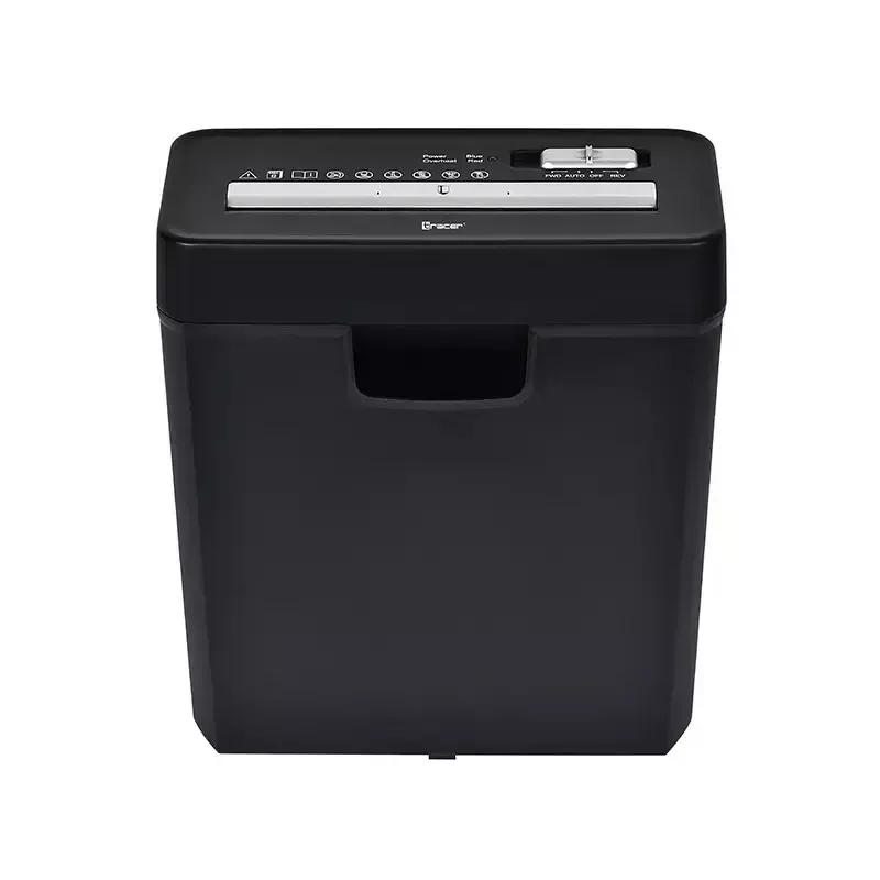 Smulkintuvas TRACER Edge10L kryžminis pjovimas, 10 lapų talpa, 6 mm pjūvis, 10 L krepšelis, juodas
