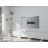 Sieninis TV laikiklis TRACER TRAUCH47656 – reguliuojamas pakreipimas +3° iki -15°, lanksti ranka, juodas, tinka 37–70 colių, maks. 40 kg