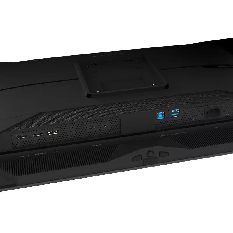 GIGABYTE MO27Q2A 27 colių OLED 2K QHD žaidimų monitorius - 2560 x 1440, 280Hz, 0.03ms, 250 cd/m², FreeSync Premium Pro, DisplayHDR True Black 400, HDMI 2.1, Displayport 1.4