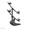 Neomounts NM-D335D4BLACK Monitorio stovas 10-27 colių, spaustuvas/ant stovo/per angą, 8 kg, 25,4 cm (10 col.), 68,6 cm (27 col.), 100 x 100 mm, juodas
