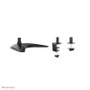 Neomounts NM-D335D4BLACK Monitorio stovas 10-27 colių, spaustuvas/ant stovo/per angą, 8 kg, 25,4 cm (10 col.), 68,6 cm (27 col.), 100 x 100 mm, juodas