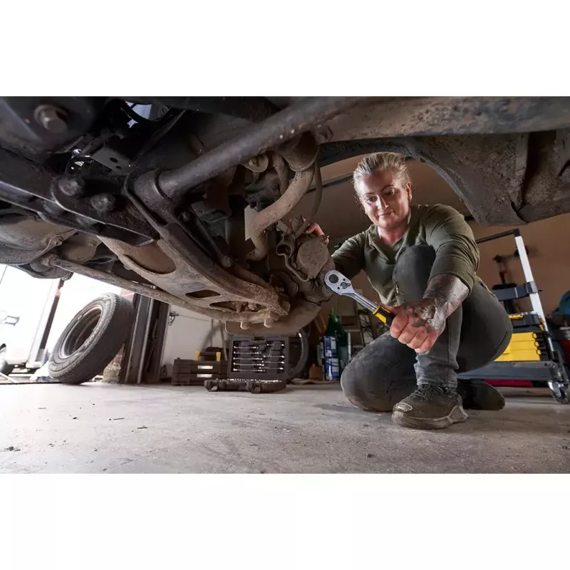 Mechaniko įrankių rinkinys Stanley STMT98109-1 142 įrankiai Juoda Geltona