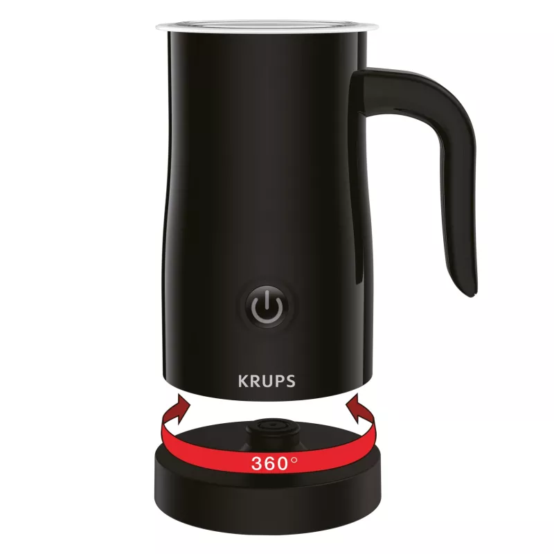Krups XL1008 Automatinis pieno putotojas/šildytuvas juodas