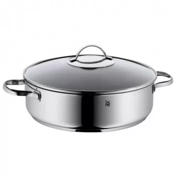 WMF 0761406380 keptuvė su dangčiu, nerūdijantis plienas, 28 cm