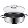 WMF 0761406380 keptuvė su dangčiu, nerūdijantis plienas, 28 cm