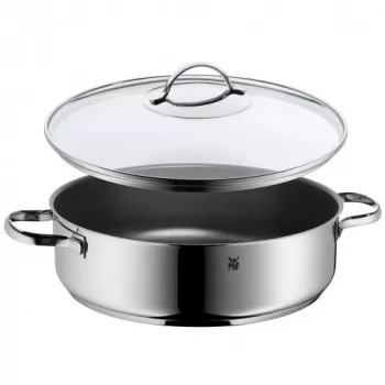 WMF 0761406380 keptuvė su dangčiu, nerūdijantis plienas, 28 cm