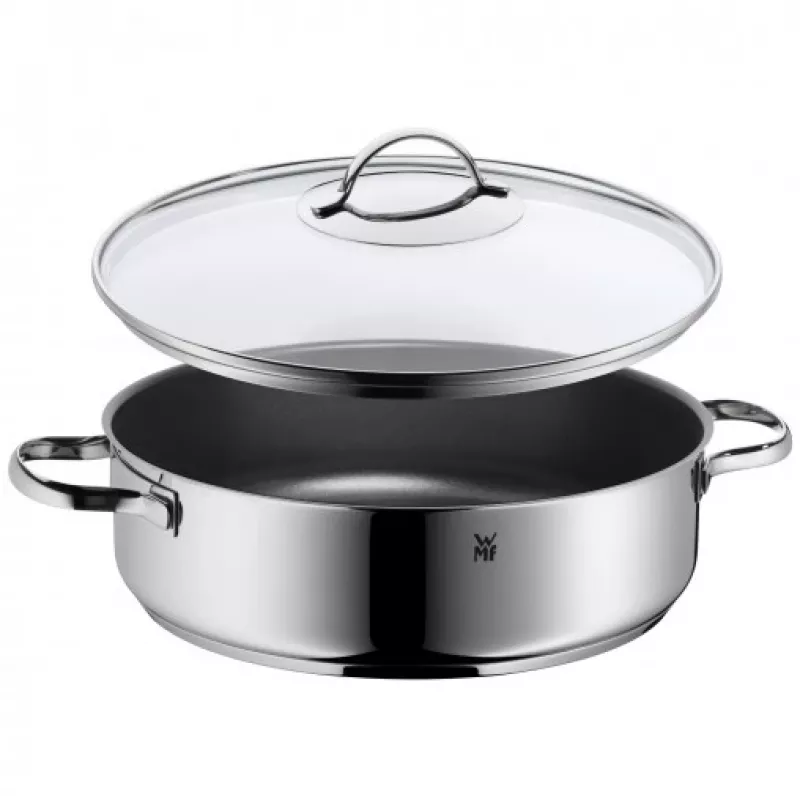WMF 0761406380 keptuvė su dangčiu, nerūdijantis plienas, 28 cm