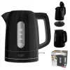 Elektrinis virdulys Adler AD 1380B – 1,7 L, 2200 W, juodas, 360° pagrindas