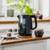 Elektrinis virdulys Adler AD 1380B – 1,7 L, 2200 W, juodas, 360° pagrindas