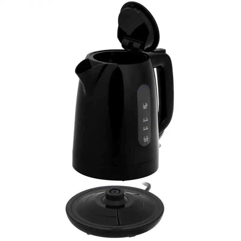 Elektrinis virdulys Adler AD 1380B – 1,7 L, 2200 W, juodas, 360° pagrindas