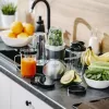 Stalinis blenderis Adler AD 4084 Smoothie rinkinys – 500 W (maks. 1200 W), 0,7 L stiklinis indas, išimamas dubuo, juodas
