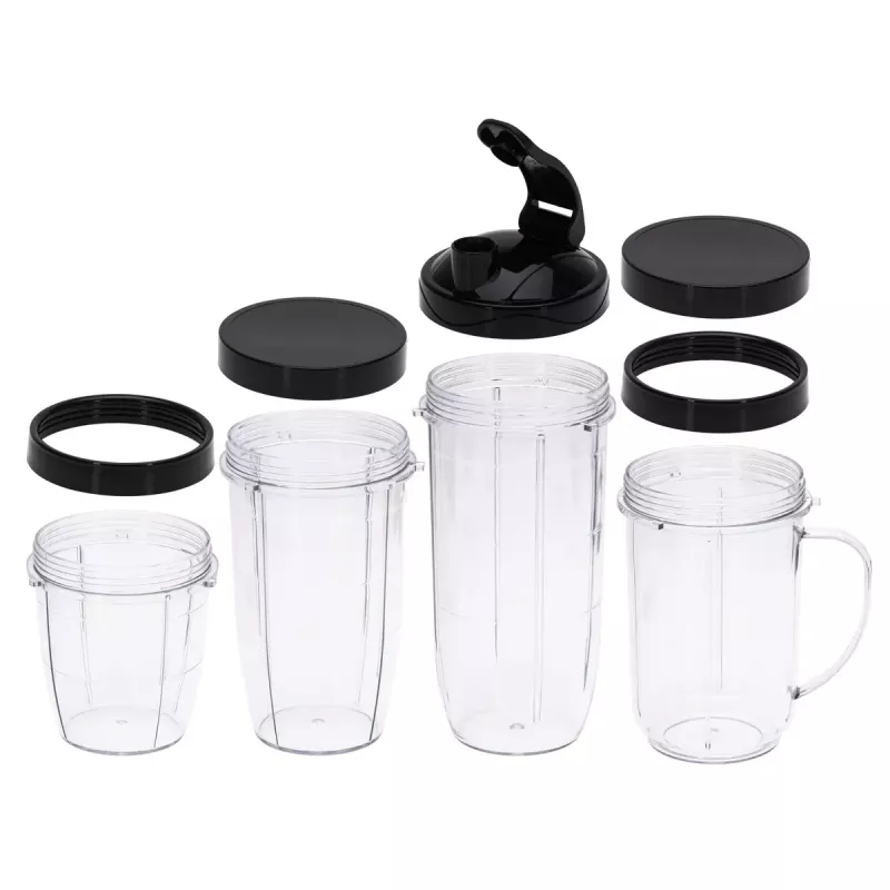 Stalinis blenderis Adler AD 4084 Smoothie rinkinys – 500 W (maks. 1200 W), 0,7 L stiklinis indas, išimamas dubuo, juodas
