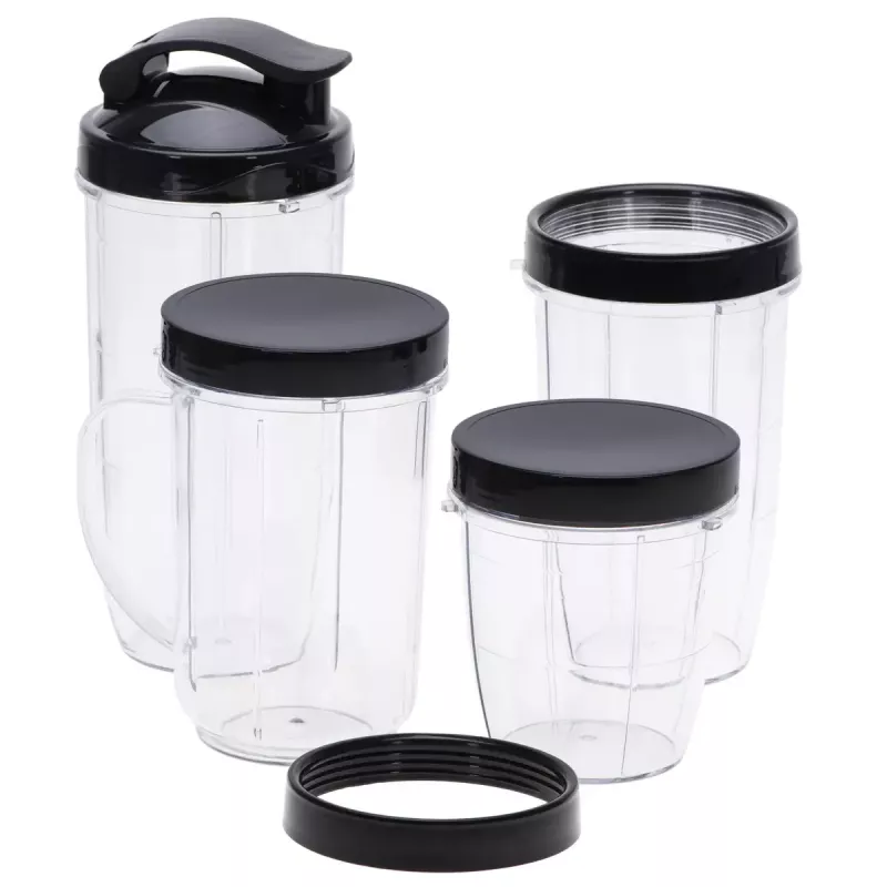 Stalinis blenderis Adler AD 4084 Smoothie rinkinys – 500 W (maks. 1200 W), 0,7 L stiklinis indas, išimamas dubuo, juodas