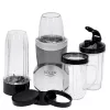 Stalinis blenderis Adler AD 4084 Smoothie rinkinys – 500 W (maks. 1200 W), 0,7 L stiklinis indas, išimamas dubuo, juodas
