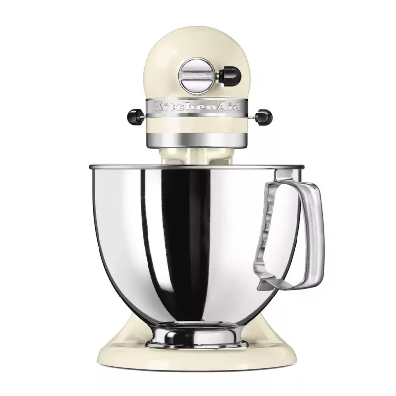KITCHENAID 5KSM125EAC stovimas maišytuvas – 300 W, 4,8 L dubuo, 10 greičių, kreminė