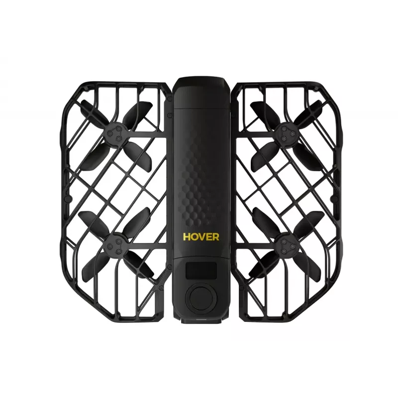 Dronas HOVERAir X1 ProMax – 4 rotoriai, 48 MP kamera, 8K vaizdo įrašas, 16,6 m/s, 1000 m nuotolis, 1920 mAh, 64 GB vidinė atmintis, Juoda
