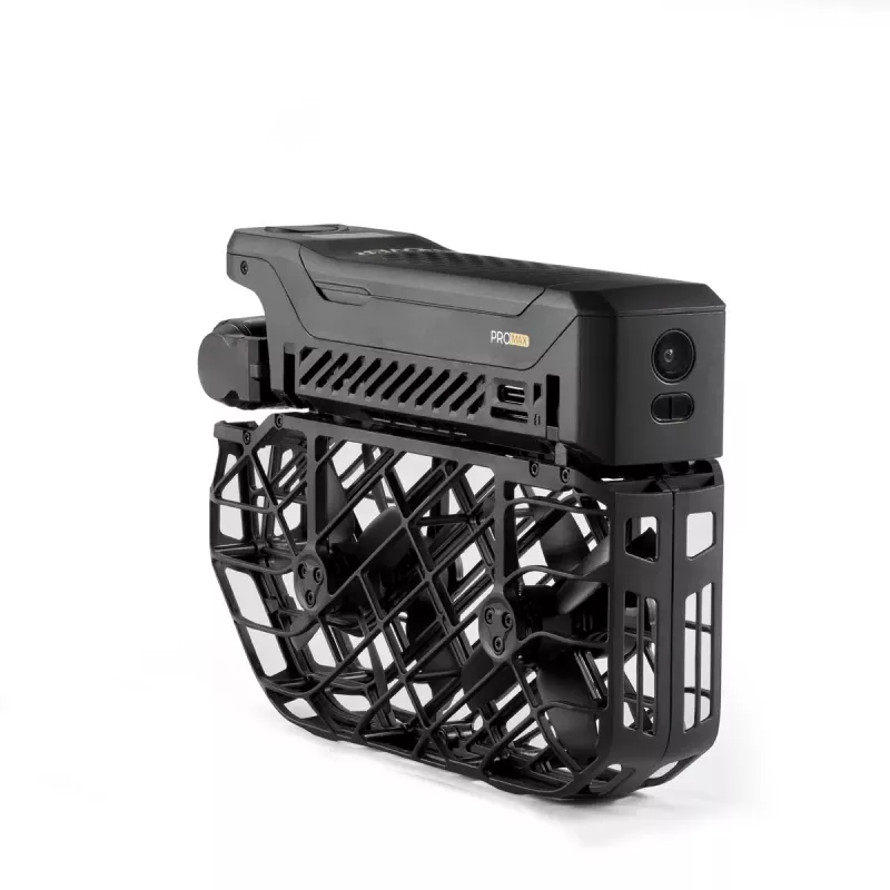 Dronas HOVERAir X1 ProMax – 4 rotoriai, 48 MP kamera, 8K vaizdo įrašas, 16,6 m/s, 1000 m nuotolis, 1920 mAh, 64 GB vidinė atmintis, Juoda